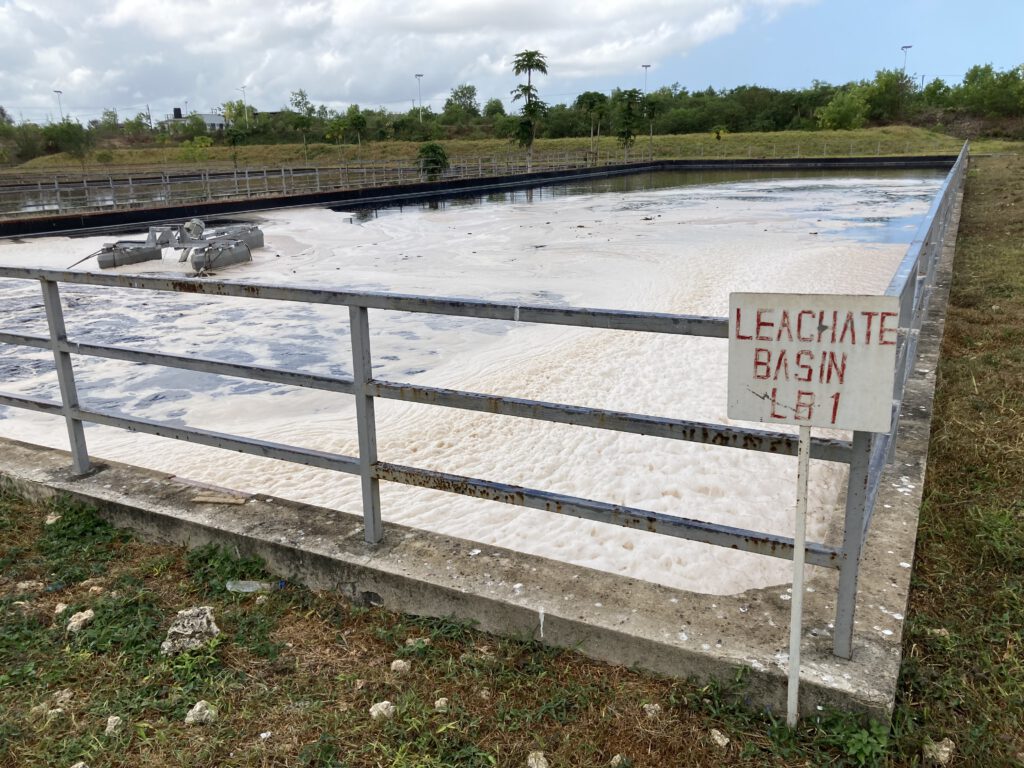 Wastewater treatment plant on Unguja island